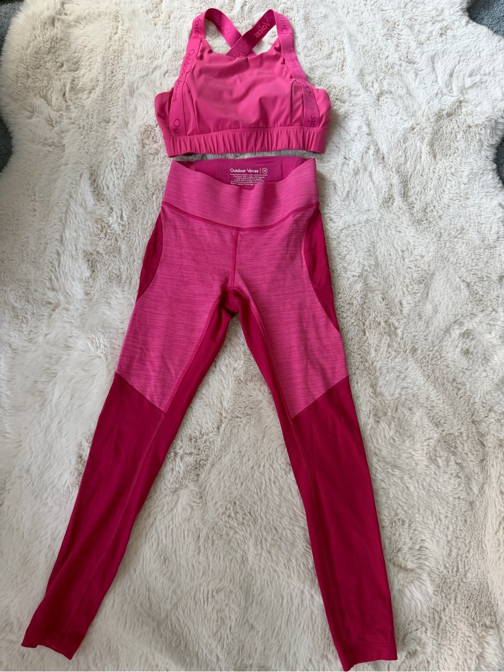Outdoor Voices Hot Pink Active Shorts XS